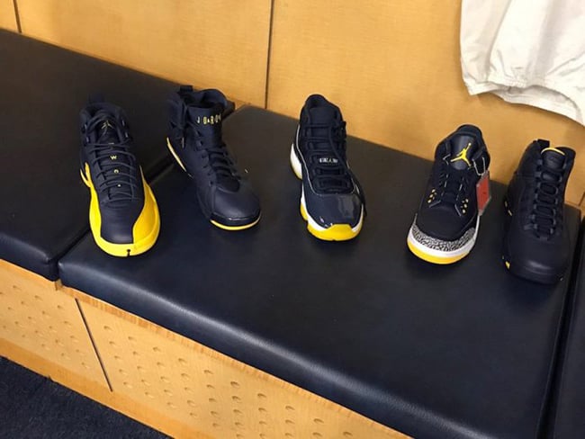 A Look at Some Michigan Retro Air Jordans