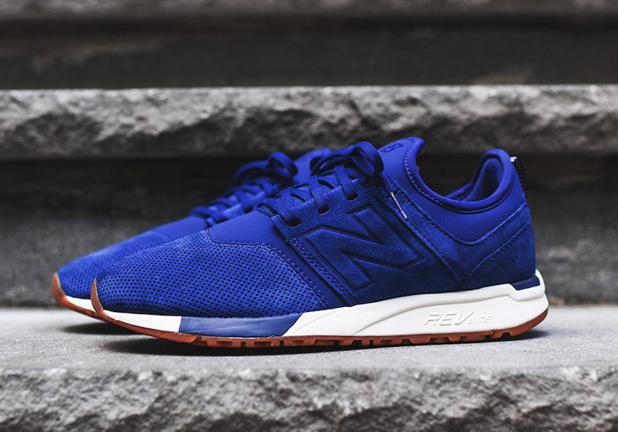 New Balance 247 Nubuck Blue