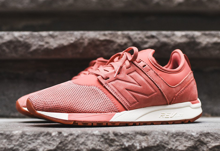 New Balance 247 Nubuck Coral