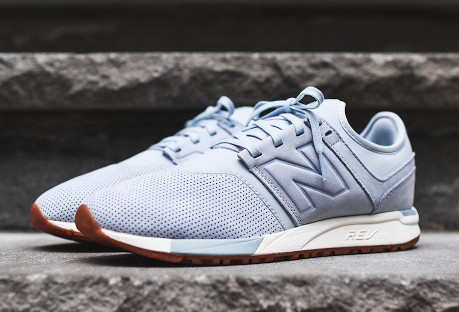 New Balance 247 Nubuck Light Blue