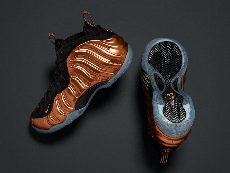 Nike Air Foamposite One Metallic Copper