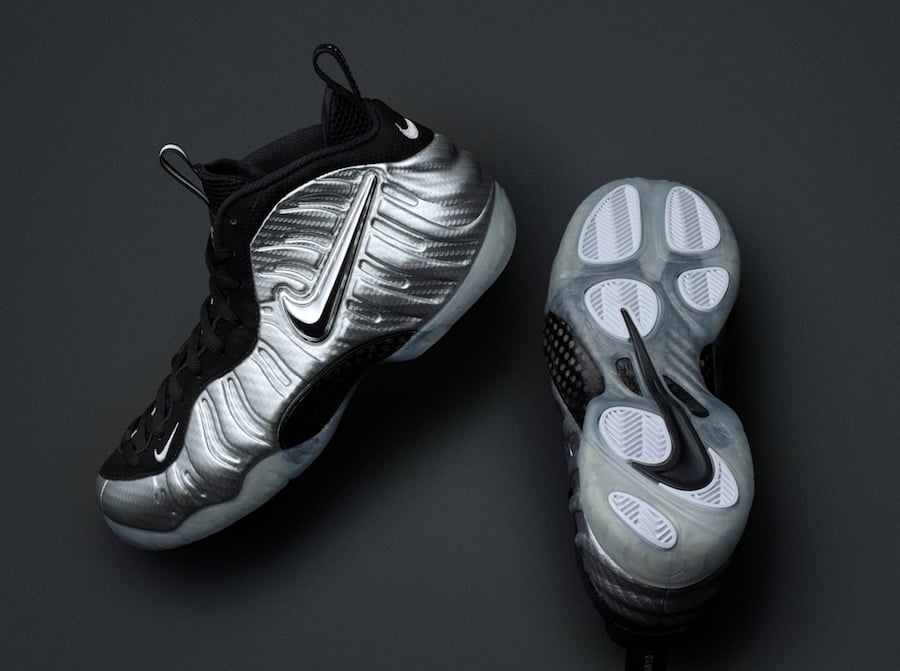 Nike Air Foamposite Pro Silver