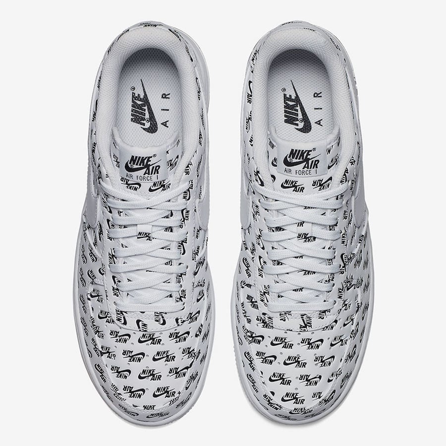 Nike Air Force 1 Low All Over Logo White AH8462-100