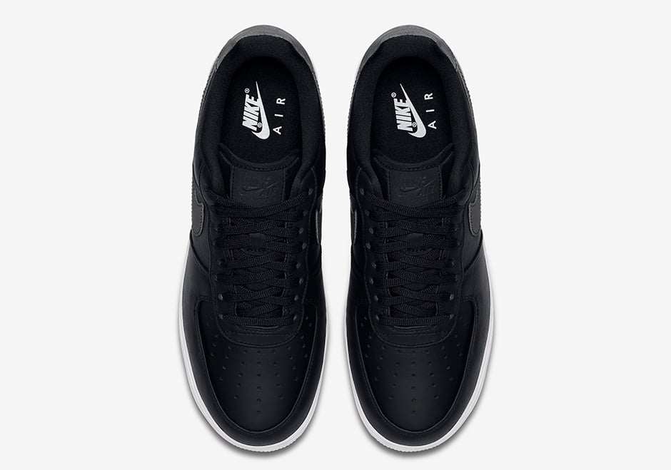 Nike Air Force 1 Low Premium Reflective Swoosh Black White 905345-001