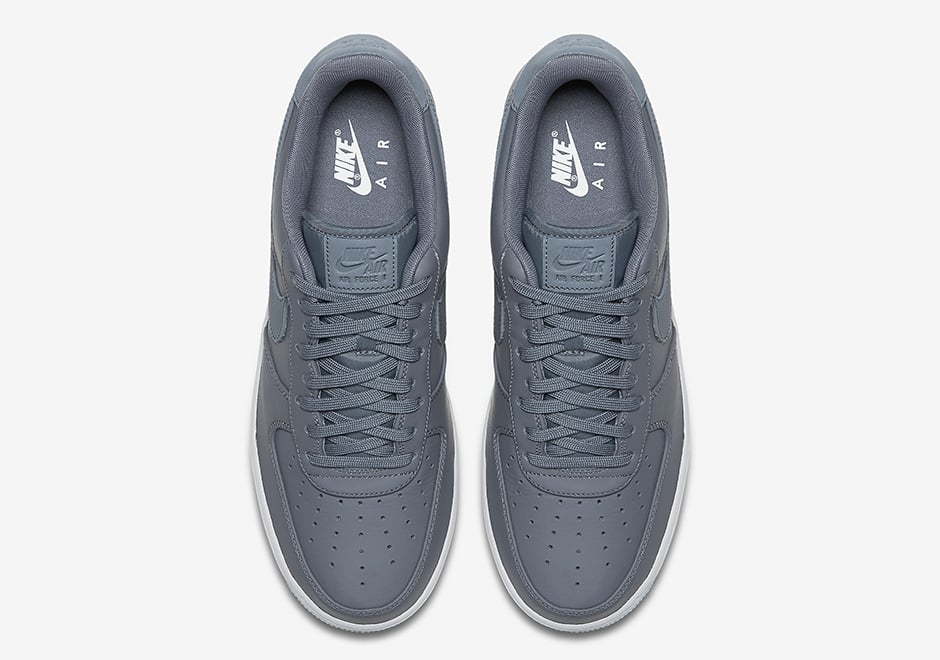 Nike Air Force 1 Low Premium Reflective Swoosh Cool Grey White 905345-003