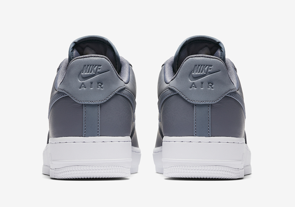 Nike Air Force 1 Low Premium Reflective Swoosh Cool Grey White 905345-003