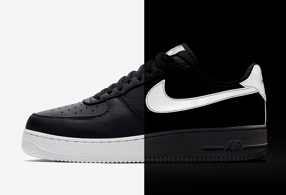 nike air force 1 low reflective