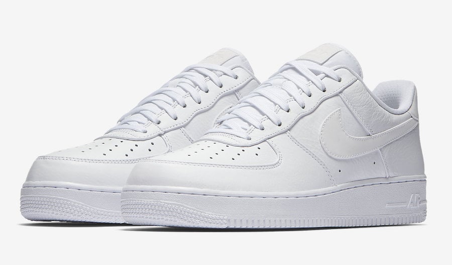 all white nike air force ones