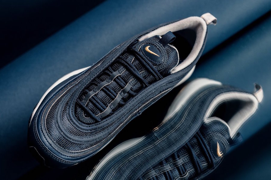 Nike Air Max 97 Midnight Navy Metallic Gold Release Date