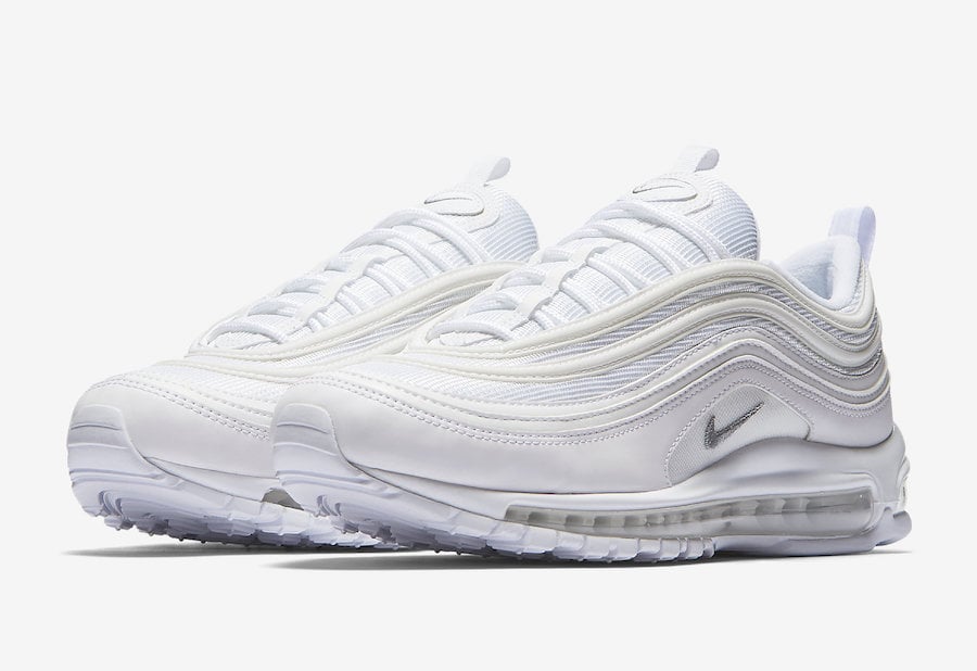 air max 97's all white