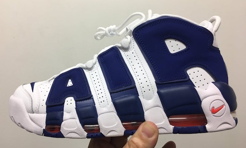 Nike Air More Uptempo Knicks Dunk Over Ewing