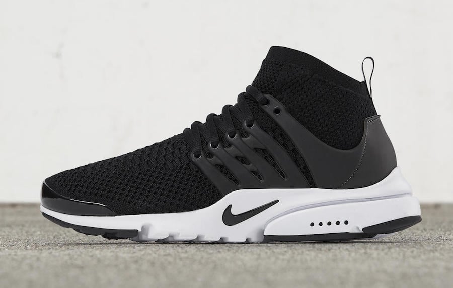 Nike Air Presto Ultra Flyknit Black White