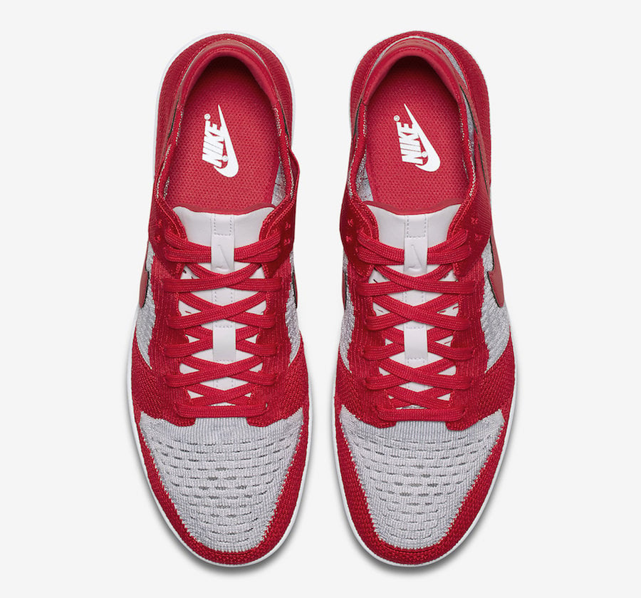 Nike Dunk Low Flyknit University Red