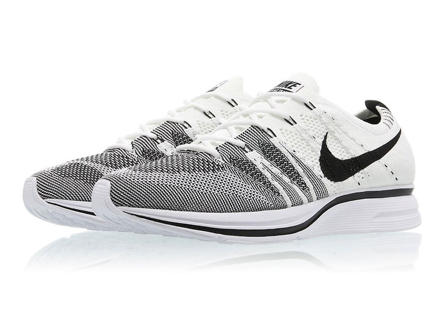 Nike Flyknit Trainer White Black AH8396-100 2017