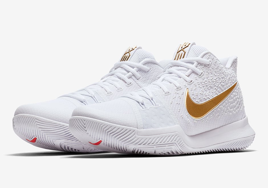 Nike Kyrie 3 White Gold Release Date