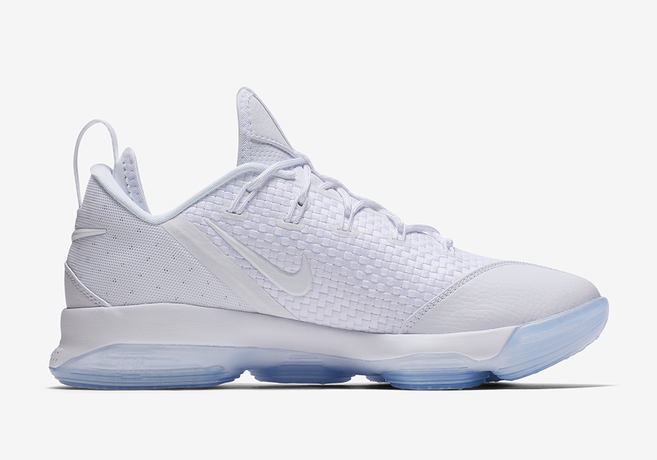 Nike LeBron 14 Low White Ice Release Date