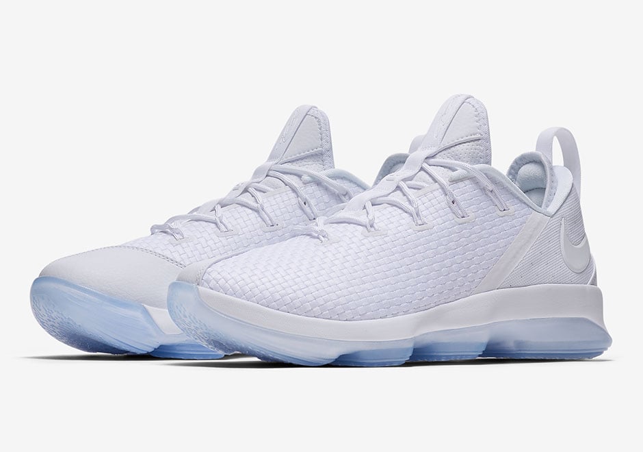 Nike LeBron 14 Low White Ice Release Date