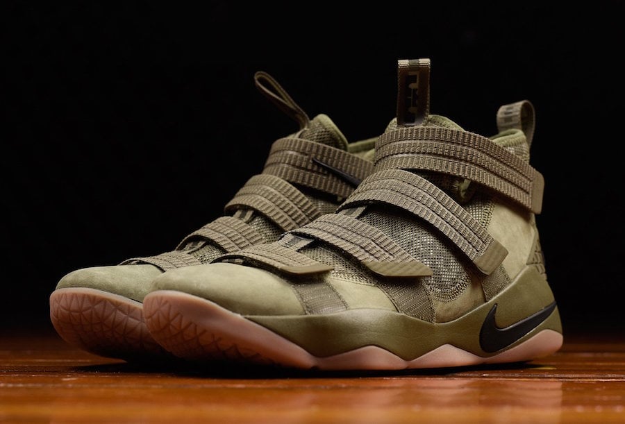 Nike LeBron Soldier 11 ‘Green Camo’ Available Now