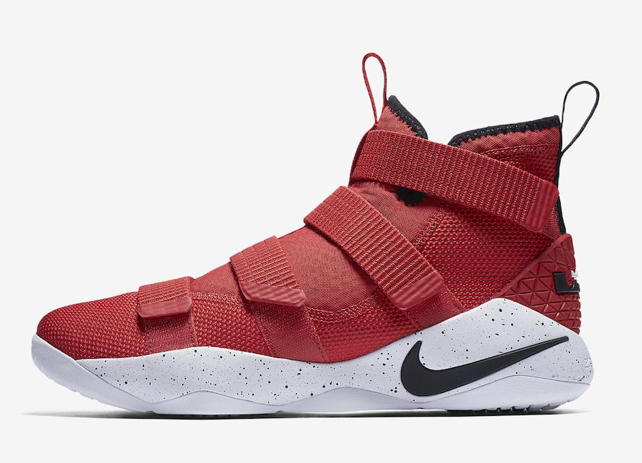 Nike LeBron Soldier 11 University Red Release Date