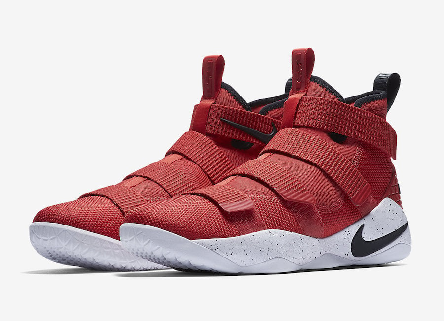 Nike LeBron Soldier 11 University Red Release Date
