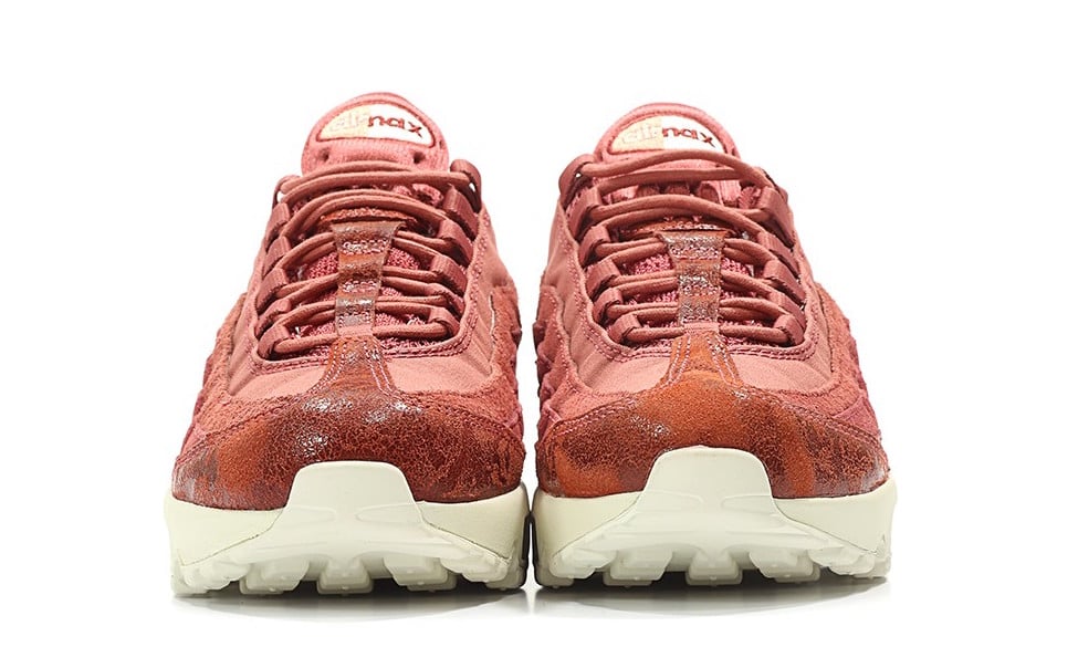 Nike WMNS Air Max 95 Premium Light Redwood Red Stardust Sail Mushroom 807443-801