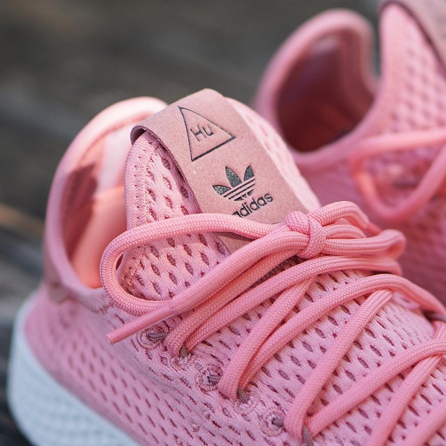 Pharrell adidas Tennis Hu Raw Pink Release Date