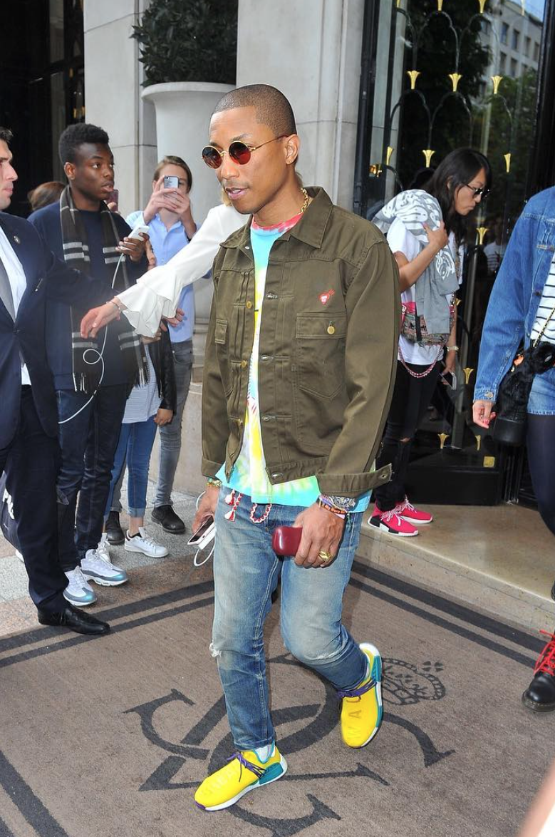 Pharrell Williams adidas NMD HU Yellow