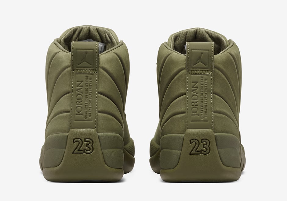 PSNY Air Jordan 12 Milan Olive AA1233-200