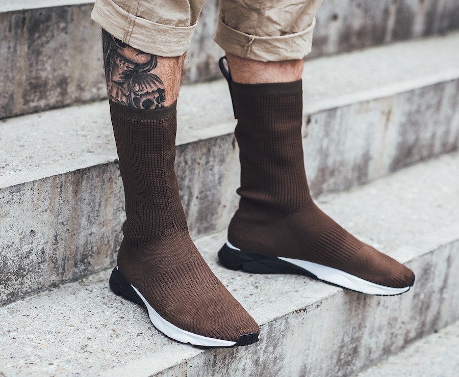 Reebok Sock Runner UltraKnit Moss Brown