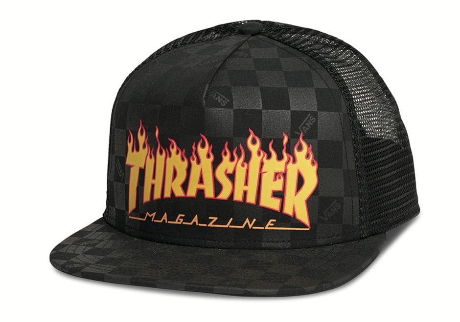 Thrasher Vans Flames Logo Collection