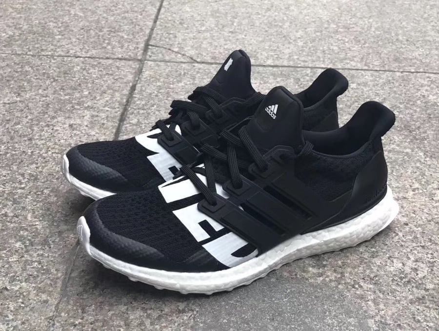 undefeated x adidas ultra boost core black