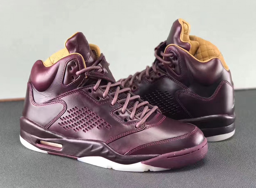 Wine Air Jordan 5 Premium