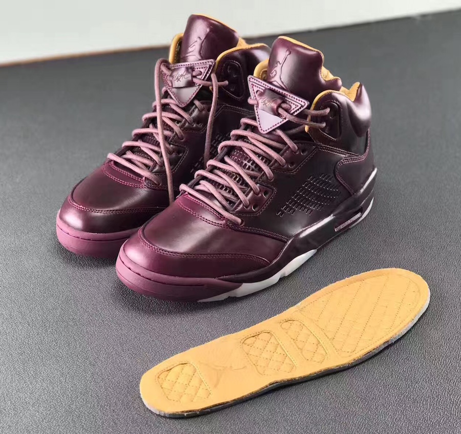 Wine Air Jordan 5 Premium