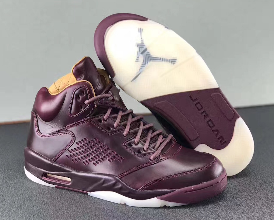 Wine Air Jordan 5 Premium