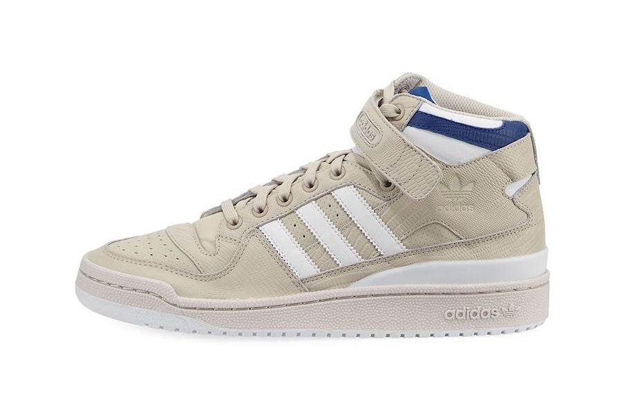 adidas Forum Leather Mid Top Beige