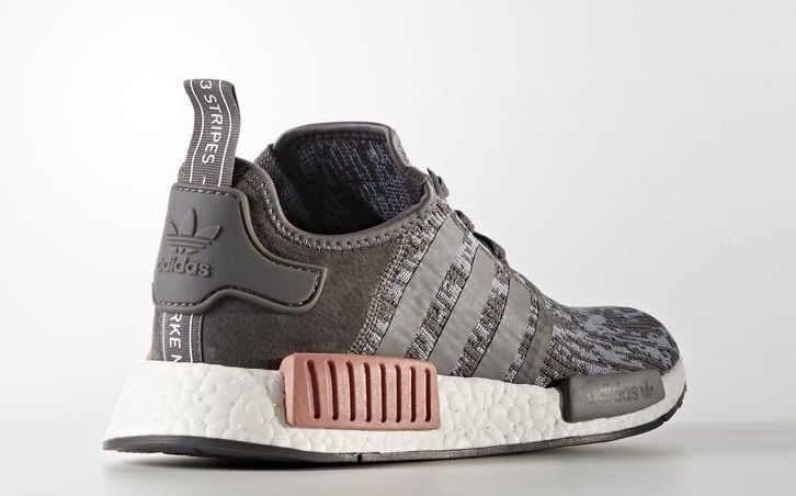 adidas NMD R1 Heather Grey Raw Pink Release Date