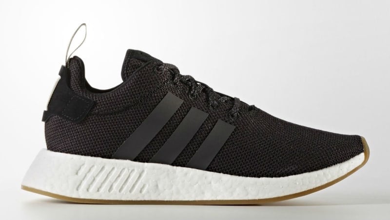 nmd black textile