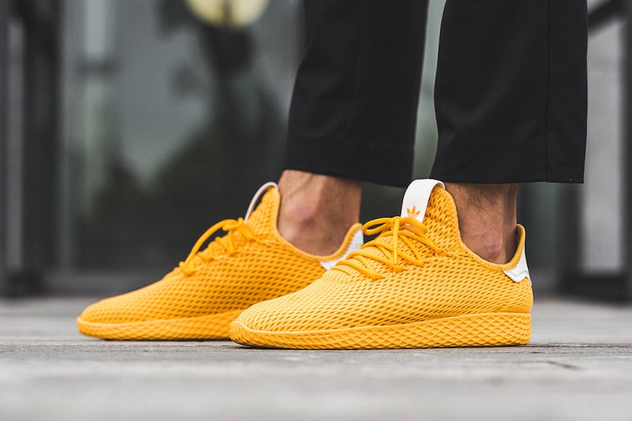 adidas Tennis Hu Yellow CP9667 On Feet