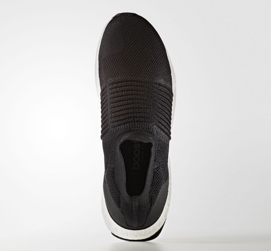 adidas Ultra Boost Laceless Core Black