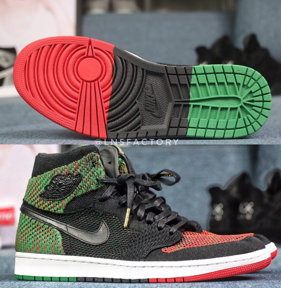 Air Jordan 1 Flyknit BHM AA2426-026