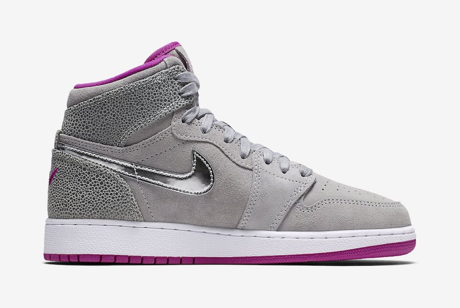 Air Jordan 1 Maya Moore Wolf Grey Fuchsia Flash