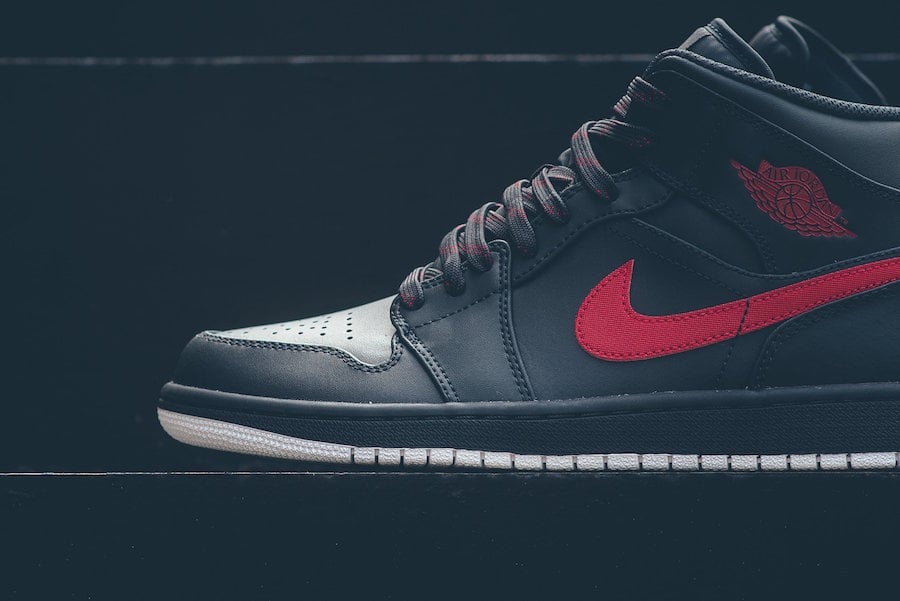 air jordan 1 mid anthracite