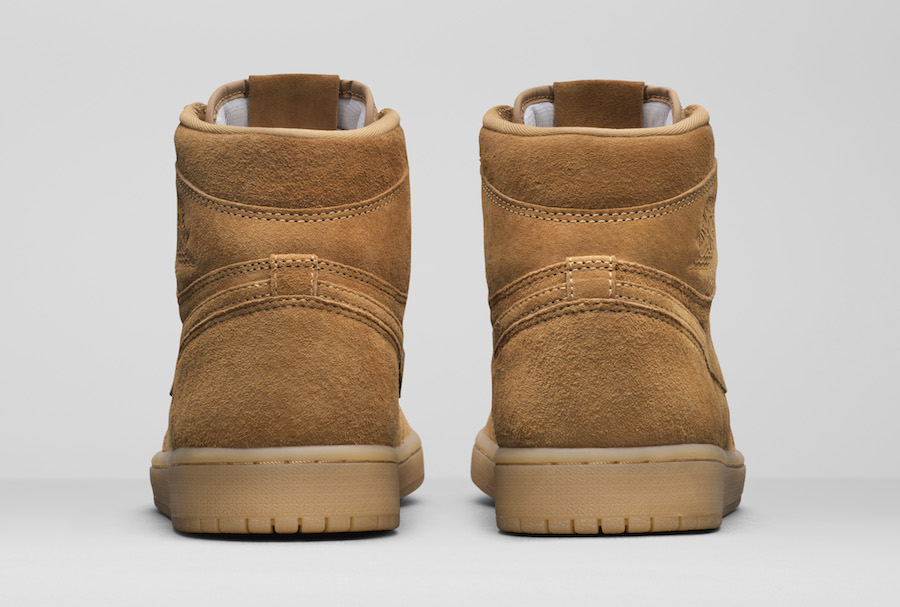 Air Jordan 1 Wheat Elemental Gold 555088-710