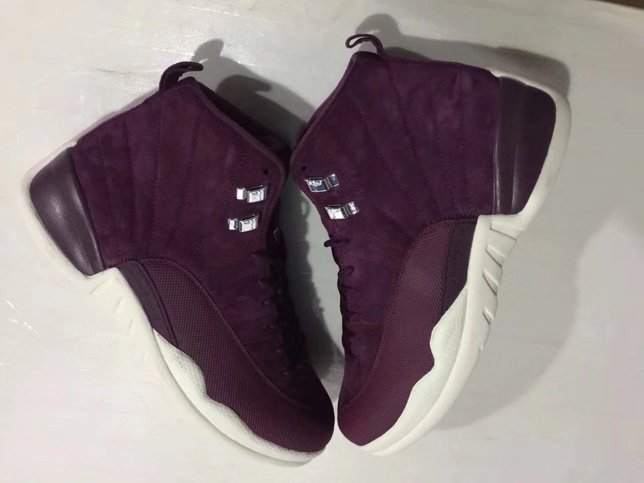 Air Jordan 12 Bordeaux Sail 130690-617