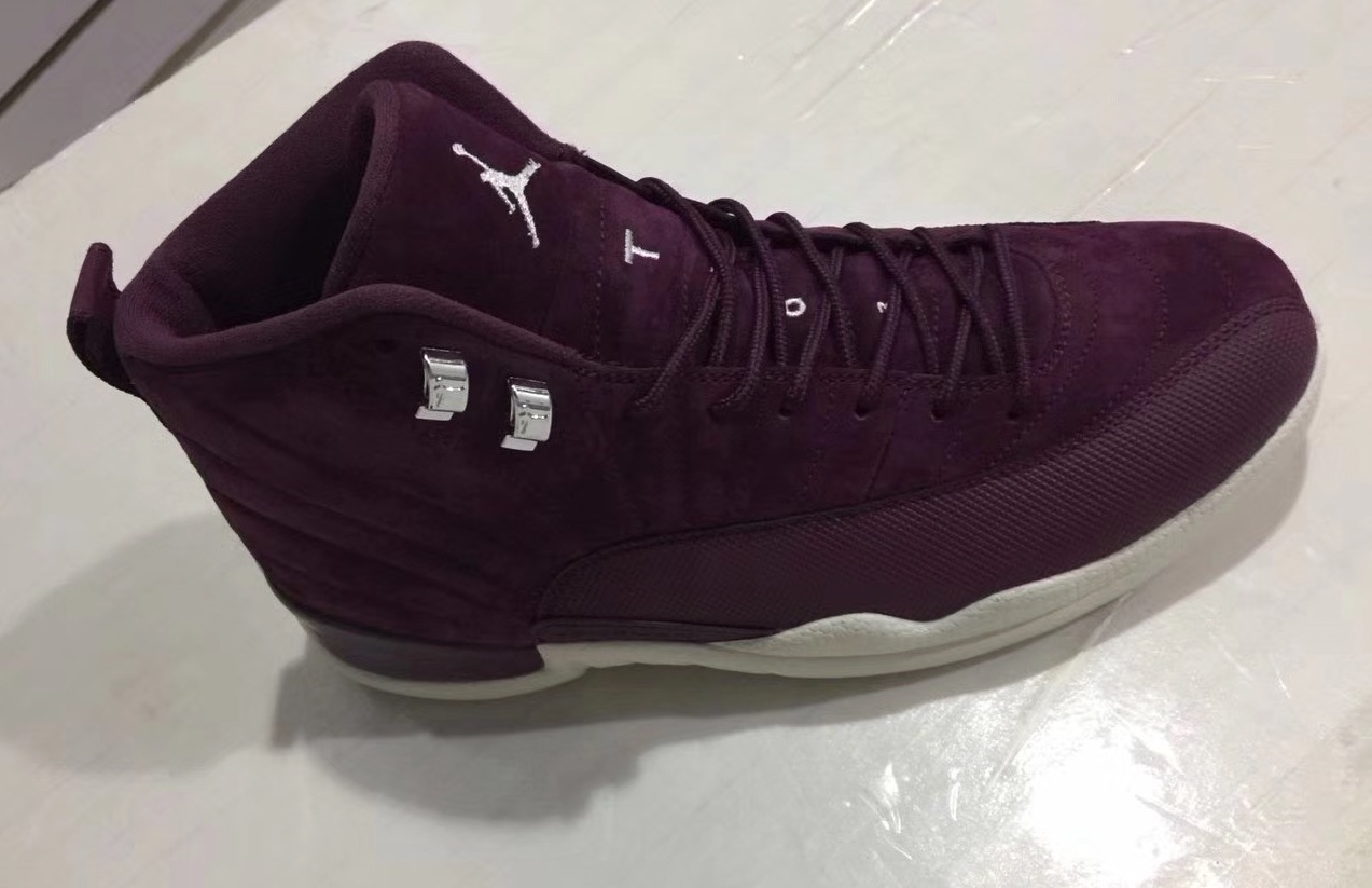 Air Jordan 12 Bordeaux Sail 130690-617