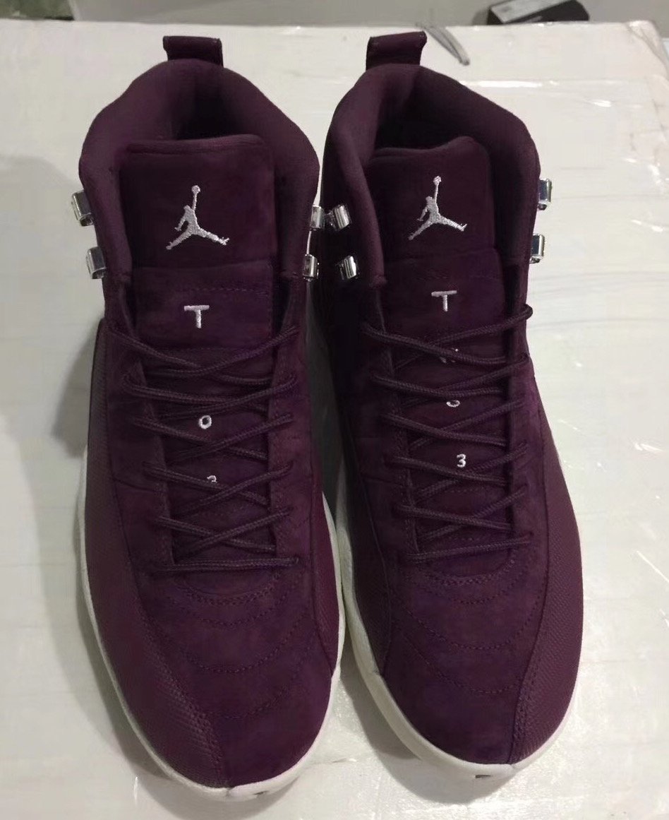 Air Jordan 12 Bordeaux Sail 130690-617