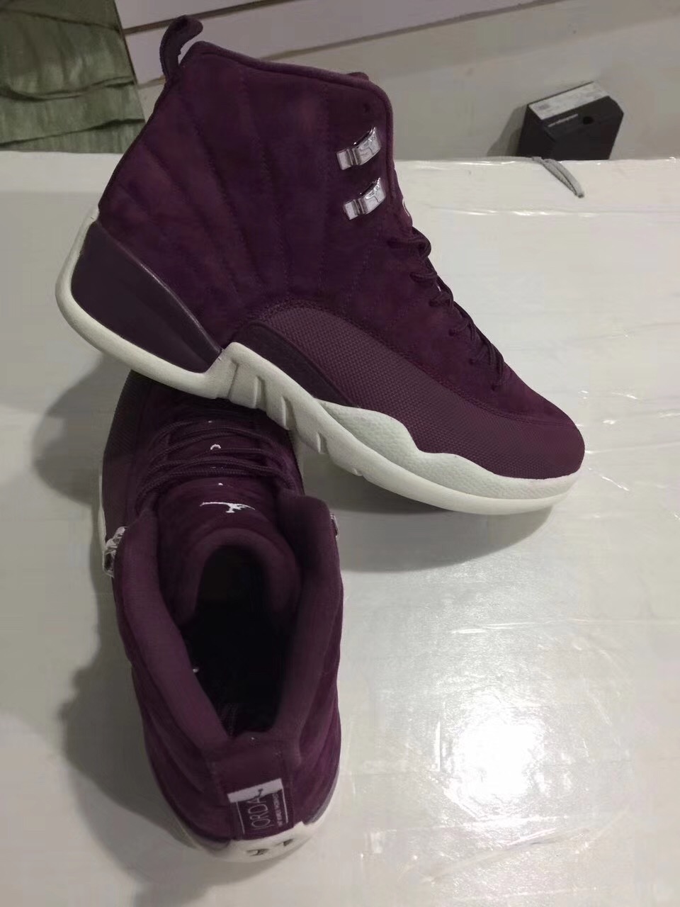 Air Jordan 12 Bordeaux Sail 130690-617