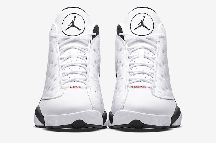 Air Jordan 13 Love Respect White