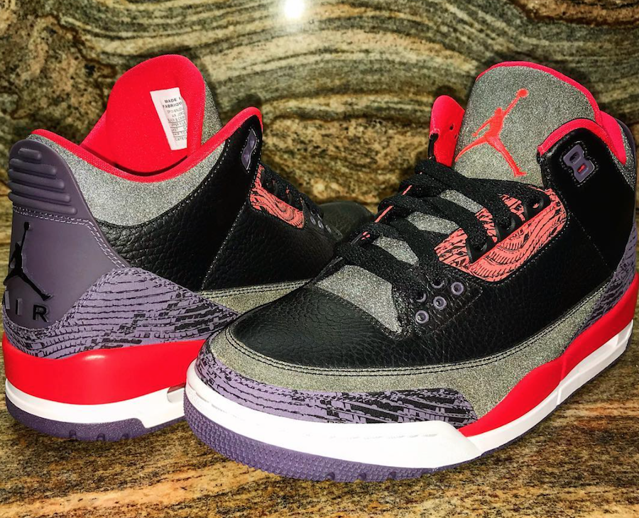 air jordan 3 crimson