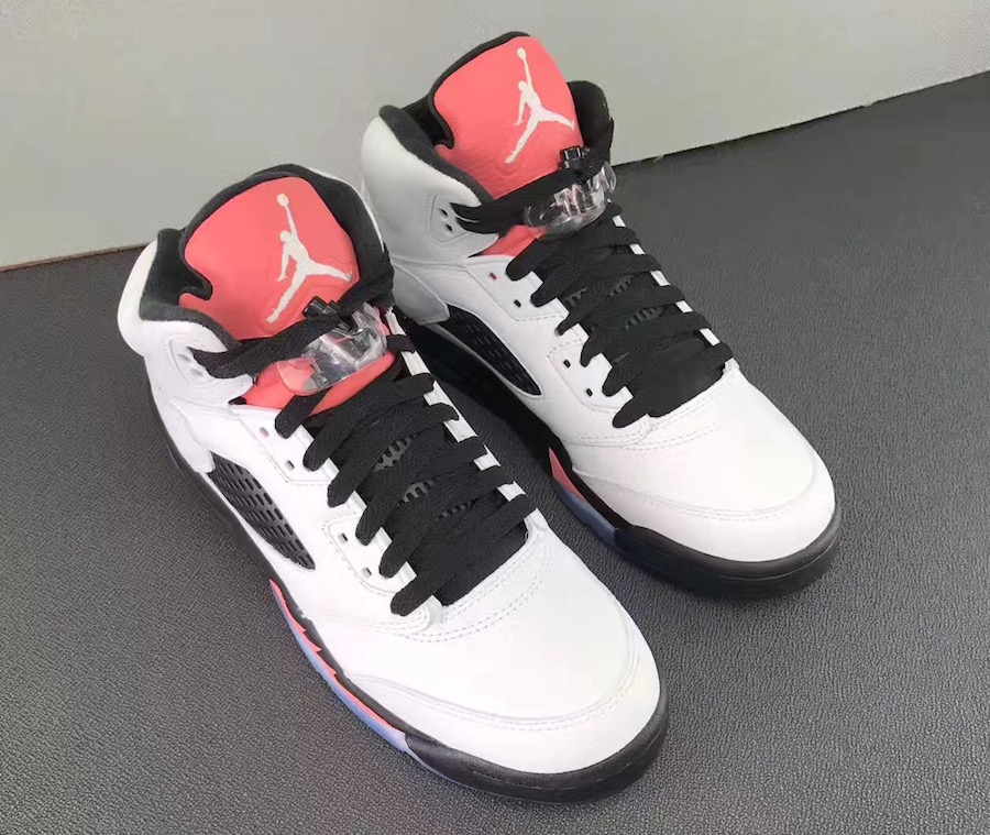 Air Jordan 5 Salmon Tongue Sunblush 440892-115